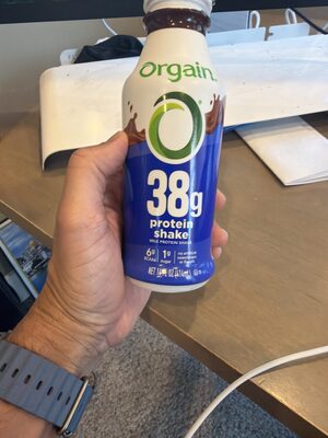 Orgain 38g protein shake