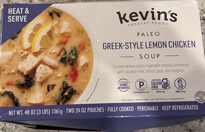Greek chicken soup