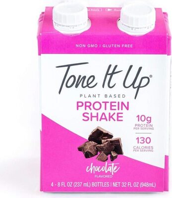 Chocolate plant based protein shake, chocolate