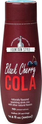 Black cherry cola syrup