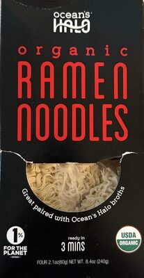organic RAMEN NOODLES