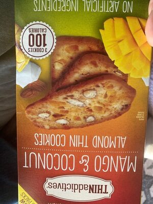 Almond thin cookies