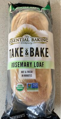 Organic Take & Bake Rosemary Bread