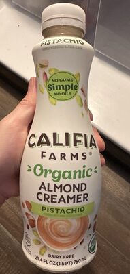 Organic Almond Creamer Pistachio