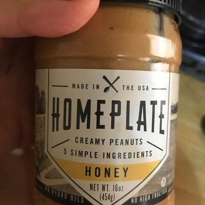 Honey peanut butter spread, honey