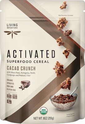 Activated superfood cereal gluten free vegan