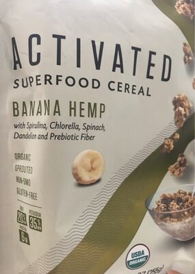 Activated superfood cereal