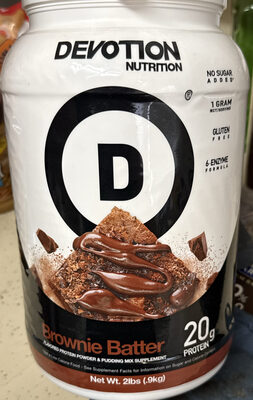 Brownie batter