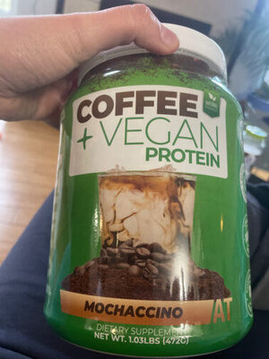 Coffee and vegan protien