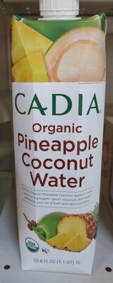 Organic Pineapple Coconut Water