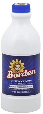 Borden, 2% reduced fat milk