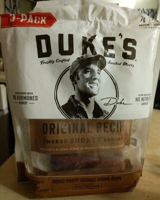 Original recipe smoked shorty sausages, original recipe