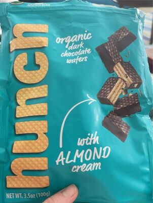 Organic chocolate wafers
