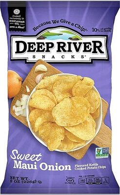 Sweet maui onion kettle cooked potato chips