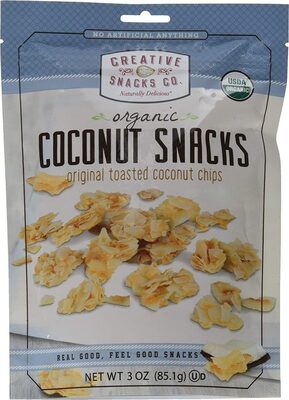 Creative snacks naturally delicious organic toasted