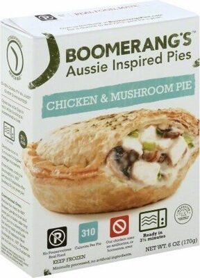 Mushrooms, Supreme Sauce In A Puff Pastry Pie