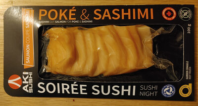 Sahismi cut salmon for Poke & Sashimi