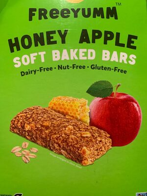 Honey Apple Soft Baked Bars