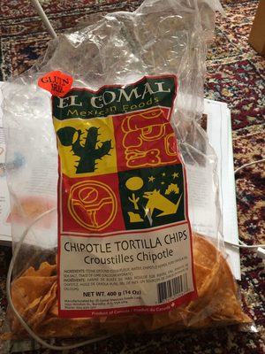 El comal, tortilla chips