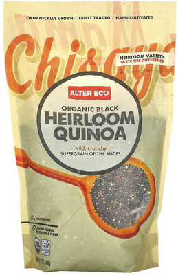 Organic black heirloom quinoa