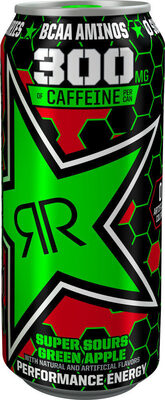 Super sours green apple energy drink
