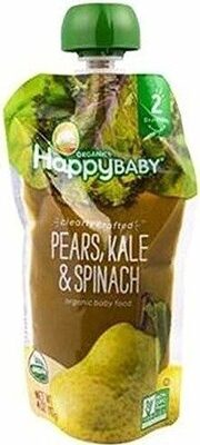 Happy Baby - Clearly Crafted - Pears, Kale & Spinach