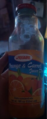Orange and carrot juice