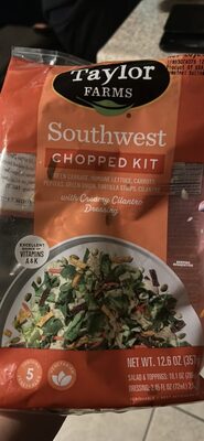 Southwest Chopped Kit with Creamy Cilantro Dressing