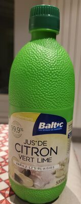 Jus de citron vert lime