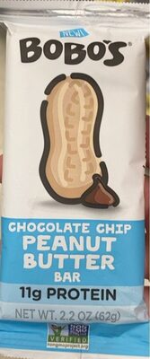 Bobo’s Chocolate Chip Peanut Butter Bar