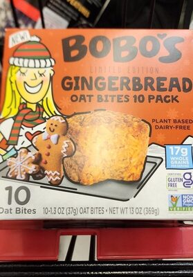Gingerbread Oat Bites 10 pack