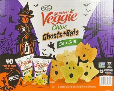 Garden Veggie Chips Ghost + Bats sea salt