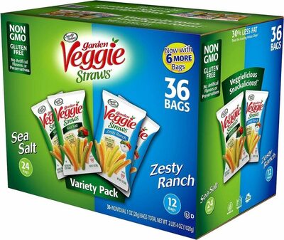 Garden Veggie Straws Variety Pack