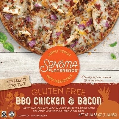 Flatbreads gluten free thin & crispy crust with