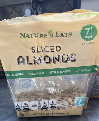 Sliced almonds