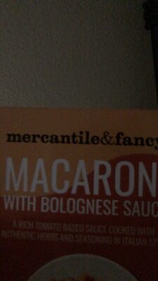 Macaroni with Bolognese Sauce