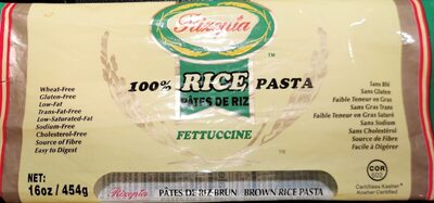 100% Rice Pasta Fettuccine
