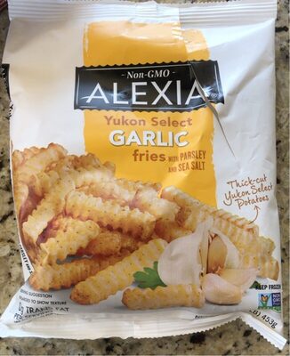 Yukon select garlic fries with parsley and sea salt