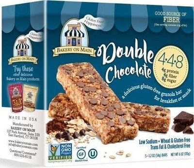 Organic Double Chocolate Granola Bar