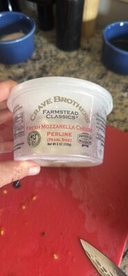 Fresh Mozzarella Cheese Perline (Pearl Size)