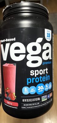 Vega Sport Premium Protein Berry flavored (US)