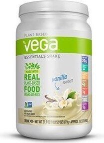 Vega Essentials Shake Vanilla Flavored