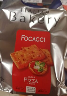 Foccaci saveur pizza