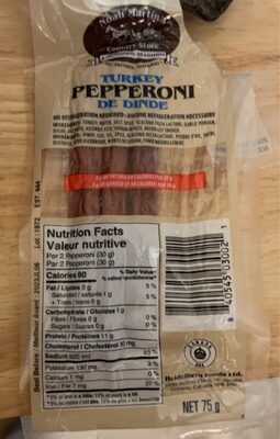 Turkey Pepperoni