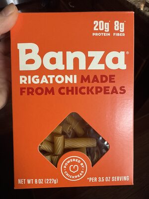 Rigatoni Made From Chickpeas