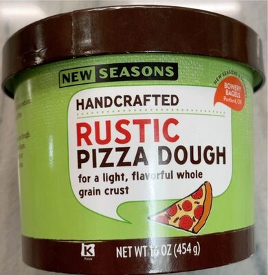 Rustic Pizza Dough