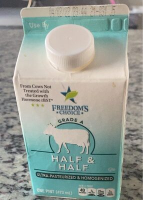Half and half