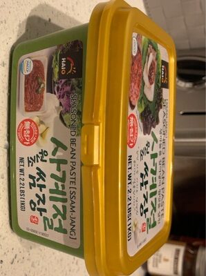 Seasoned bean paste
