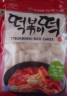 Tteokbokki Rice Cakes