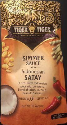 Indonesian Satay Simmer Sauce